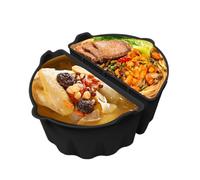 Doublure En Silicone Pour Mijoteuse,Adapté Aux Ustensiles De Cuisson Ovales De 6 À 8 QT | Doublure Réutilisable En Silicone Pour Cocotte - Pour Célébration Banquet Rassemblement Familial Fête Et Dîner