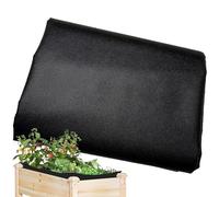 Doublure en tissu pour lit de jardin, feuille de respirante et découpable, couche de drainage non tissée pour la protection du sol, couverture de culture de serre d'hiver pour les racines, doub