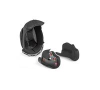 Doublure Intérieure Casque Intégral Noir Pour GIVI X21 / X22 Taille M