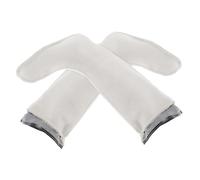 Doublure Intérieure pour Bottes de Pluie, Paire, Peluche, Hiver, Homme | Isolant Épais, Couvre-botte Allongé, pour Bottes Hautes et Sabots, Blanc