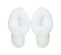 Doublure pelucheuse pour sabots Croc, doublure en fourrure chaude et moelleuse - Semelles intérieures en peluche (Blanc4 pour EU38 à 39)