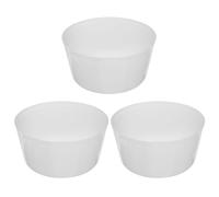 Doublure Plastique Réutilisable 4l pour Seau Sauna, Semi-transparente | Lot de 3 Pièces, Résistante à Haute Température et Facile à Nettoyer, pour Tonneaux de Bain de Pieds en Bois