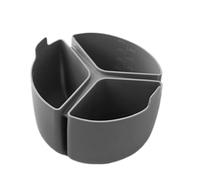 Doublure pour mijoteuse - Diviseur de casserole lente, séparateur de casserole ralentit la cuisinière, doublure de cuisinière lente à 3 compartiments, séparateurs de casseroles pliables en silicone ré
