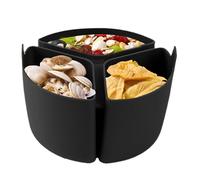 Doublure réutilisable en silicone pour mijoteuse, séparateur de casserole résistant à la chaleur, insert pliable avec design facile à nettoyer, accessoire de cuisine, gadget de cuisine avec matériau