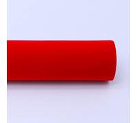 Doublure velours floquée autocollante Velours, Papier autocollant en feutrine multicolore, largeur 1,5 m, plusieurs tailles(Big Red,1.5 * 0.5m)