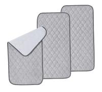 Doublures à changement de plateau étanches 3PCS 27x14 Réussiable Machine lavable Chandelle portable Changer de tapis Skin Friendly pour les bébés