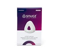 Doublures de masque SNUGZ: lavables en machine, taille unique pour la plupart des doublures de masque CPAP, ensemble de 2, dure 90 jours. (Nasal (autour du nez seulement))