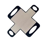 Doublures De Moule À - Écharpe À, Doublures De Réutilisables, Outil De Cuisson En Silicone, Insert Antiadhésif, Support De Gâteau Résistant À La Chaleur | Accessoire De Poignées Faciles