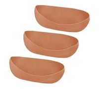 Doublures de pot - Doublure d'auge de remplacement en 3 pièces de 36 pouces, doublures de remplacement Coco | Inserts de panier en feutre pour jardinières surélevées et jardinières de terrasse offrant