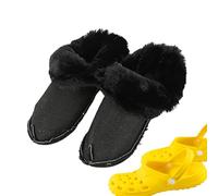 Doublures de sabots pour femmes, doublures de sabots - Sabots insère des doublures de chaudes et épaisses,Sabots confortables chaussettes inserts pour femmes, doublure de chaussettes