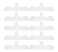 Doublures De Soutien-gorge En Coton - Paquet De 10 Coussinets Sous Les Seins Pour Femmes Absorbent La Transpiration, Coussinets De Protection Anti-transpiration Discrets Sous Les Vêtements | Solution