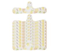 Doublures de soutien-gorge pour la transpiration - Gaze de coton respirante, gestion de l'humidité, coussinets sous la poitrine à haute absorption, protection athlétique réduisant les frictions, ensem