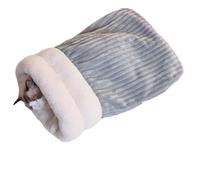 Doublures en peluche pour chats - Lit d'hiver pour temps froid - Coussin en polaire chaude pour petit animal de compagnie - Lit de retraite pour se détendre