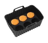 Doublures En Silicone Pour Friteuse À Air - Ensemble De Pot De Bac À Fryer À Air Réutilisable | Gadgets De Cuisine Pour Les Légumes De Fourreaux De Réchauffage Des Restes De Rôtissage Des Restes De
