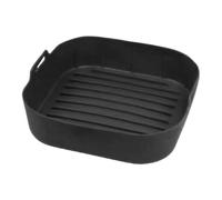 Doublures pour panier de friteuse à air comprimé - Feuille de silicone avec drain 3D, tapis de cuisson de rechange pour four, micro-ondes, pizza, légumes, gâteaux, frites, collation, cuisine, maison