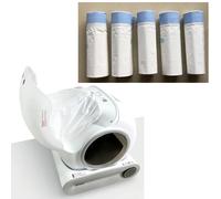 Doublures robustes pour bac à litière pour chat, pour boîte autonettoyante TONEPIE, une ajustement parfait, empêchant les désordre et les odeurs, sacs poubelles, sacs à merde rubbish bag 5 rolls