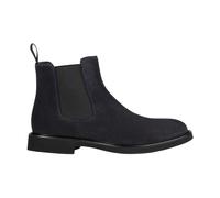Doucal's - Bottines Chelsea Beatles en daim - Homme - Chaussures - Bleu - Taille: 42 1/2 EU