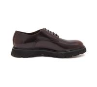 Doucal's - Chaussures à lacets bordeaux Made in Italy - Homme - Chaussures - Rouge - Taille: 43 EU