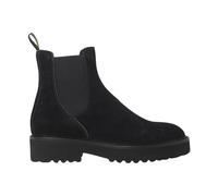 Doucal's - Chaussures Beatles en daim - Femme - Chaussures - Noir - Taille: 36 1/2 EU