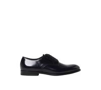 Doucal's - Chaussures Classiques Noires en Cuir Brogue - Homme - Chaussures - Noir - Taille: 42 EU