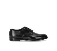 Doucal's - Derby Horse Lace Up en cuir noir - Homme - Chaussures - Noir - Taille: 40 EU