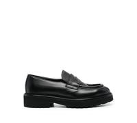 Doucal's - Élégants Mocassins Noirs - Femme - Chaussures - Noir - Taille: 41 EU