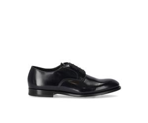 Doucal's, Homme, Chaussures, Bleu, Taille: 42 1/2 EU Derby Horse Lace Up en Cuir Bleu