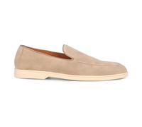 Doucal's - Mocassins Classiques en Daim Bout Rond - Homme - Chaussures - Beige - Taille: 40 EU