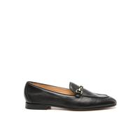 Doucal's - Mocassins en cuir avec détail mors - Femme - Chaussures - Noir - Taille: 36 EU