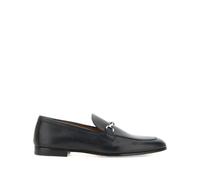 Doucal's - Mocassins noirs en cuir avec pince - Homme - Chaussures - Noir - Taille: 42 EU