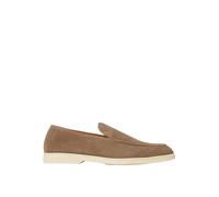 Doucal's - Suede Slipon Mocassins Casual - Homme - Chaussures - Brun - Taille: 45 EU