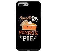 Douce comme Une Tarte à la Citrouille, Mignonne Noël, Joyeux Thanksgiving et Automne Coque pour iPhone 7 Plus/8 Plus