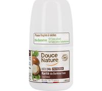 Douce Nature - Déodorant bille Peaux fragiles à sèches protecteur Beurre de karité Déodorants 50 ml unisex