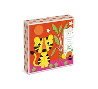 Tableaux de feutrine - DJECO - Mixte - 4 tableaux - 114 gommettes - 20x20 cm