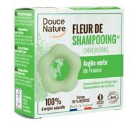 Douce Nature Fleur de Shampooing pour Cheveux Gras, Menthe Froissée, 85 g