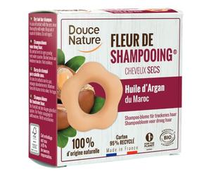 Douce Nature Fleur de Shampooing pour Cheveux Secs, 85 g