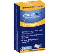 Douce Nuit Anti-Ronflement Languettes 14 Unités