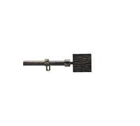 Douceur d interieur - Kit de tringle à rideaux extensible TEMPO - L. 210 à 380 cm - Noir et or - Tempo