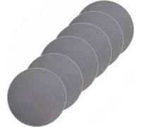 Douceur d interieur - Lot de 6 sets de table tissés antidérapants - Gris Gris G