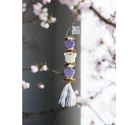 Douceur des Sens Tresse de Savon 1 Papillon bergamote 2 Fleurs Lavande décoration de Fabrication Artisanale en camargue