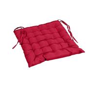 Douceur d'Intérieur 1600580 Assise Mat en Polyester Rouge 40 x 40 cm