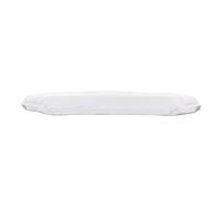Douceur d'Intérieur Galette 4 rabats Essentiel 40×40×3 cm Polyester Blanc
