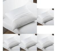 douceur d'intérieur 1640746 Protège Oreiller Molleton Uni Blanc 65 x 65 cm (Lot de 5)