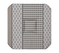 Douceur d'Intérieur 1721990 DAMARA Galette de 4 rabats Polyester Naturel 36 x 36 cm