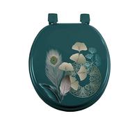 Abattant WC Imprimé "Ginkoblue" 47cm Vert Vert G
