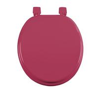 douceur d'intérieur, Abattant de Wc (37 x 47 cm) Vitamine Framboise, MDF