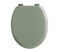 Douceur d'Intérieur, Abattant WC (37 x 47 cm) Vitamine Sdb Sauge, MDF Uni