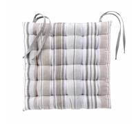 Douceur d'Intérieur, Assise Matelassée (40 x 40 cm) Melina, Coton & Polyester Recyclé GRS