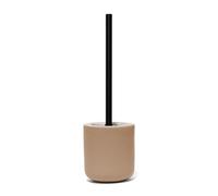 douceur d'intérieur, Brosse WC (Ø 11,4 x 38 cm) Mambo Sable, Grès Uni Soft Touch