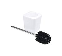 Douceur d'Intérieur Brosse WC Vitamine Plastique Soft Touch Blanc 11,6×11,6×38,2 cm